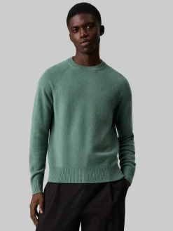 Herren Calvin Klein LUXURY WOOL Pullover