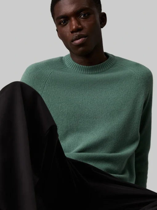 Herren Calvin Klein LUXURY WOOL Pullover