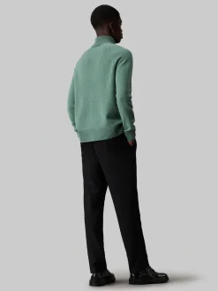 Herren Calvin Klein LUXURY WOOL Rollkragenpullover