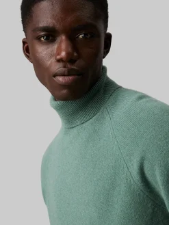 Herren Calvin Klein LUXURY WOOL Rollkragenpullover