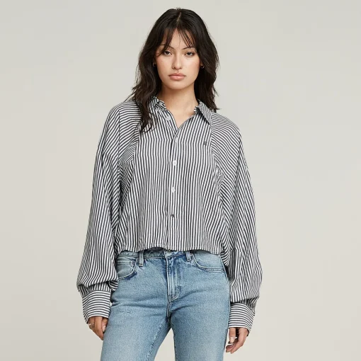 Damen G-Star Macro Ballon Bluse