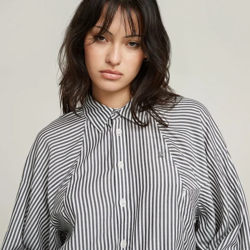 Damen G-Star Macro Ballon Bluse