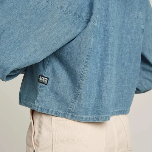 Damen G-Star Macro Ballon Jeans Bluse