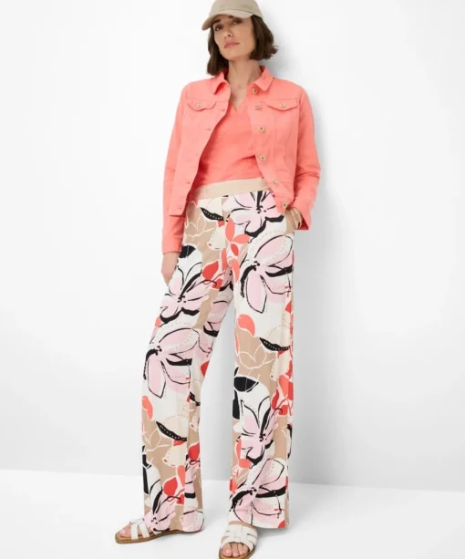 Damen Brax Marlenehose im Wide Leg