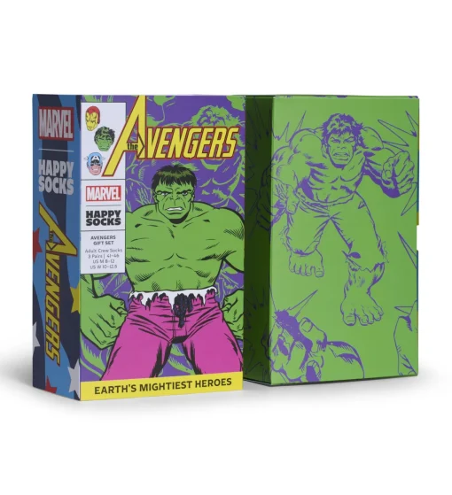 Damen Happy Socks MARVEL™ Avengers 3-Pack Gift Set