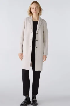 Damen Oui MAYSON Mantel Boiled Wool - reine Schurwolle