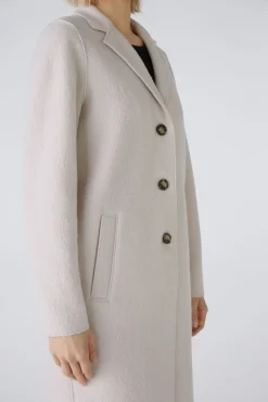 Damen Oui MAYSON Mantel Boiled Wool - reine Schurwolle