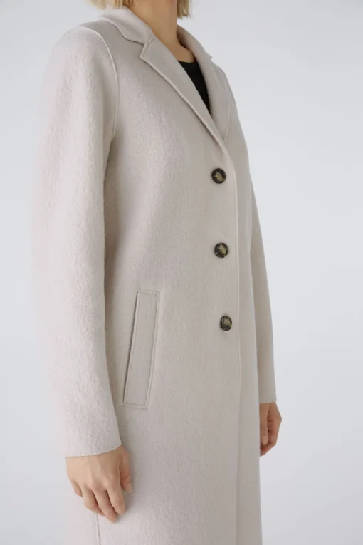 Damen Oui MAYSON Mantel Boiled Wool - reine Schurwolle