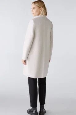 Damen Oui MAYSON Mantel Boiled Wool - reine Schurwolle
