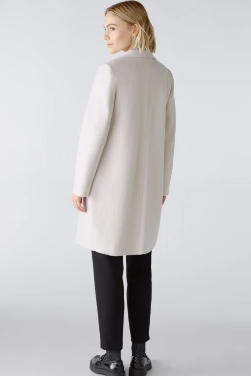 Damen Oui MAYSON Mantel Boiled Wool - reine Schurwolle