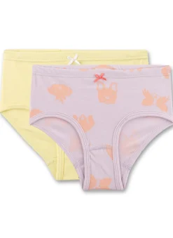 Kinder Sanetta Mädchen-Hüftslip Doppelpack