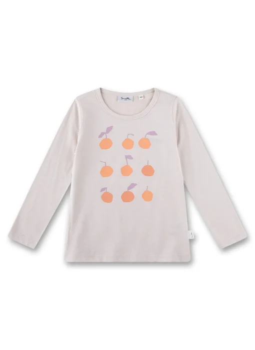 Kinder Sanetta Mädchen-Langarmshirt