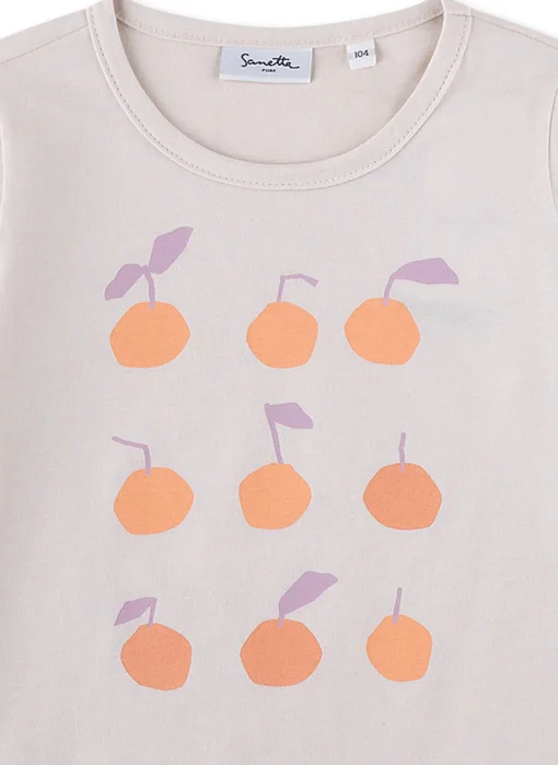 Kinder Sanetta Mädchen-Langarmshirt