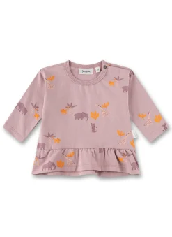 Kinder Sanetta Mädchen-Langarmshirt