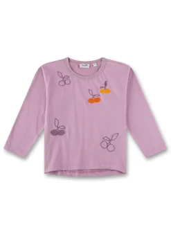 Kinder Sanetta Mädchen-Langarmshirt