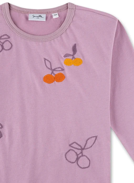 Kinder Sanetta Mädchen-Langarmshirt
