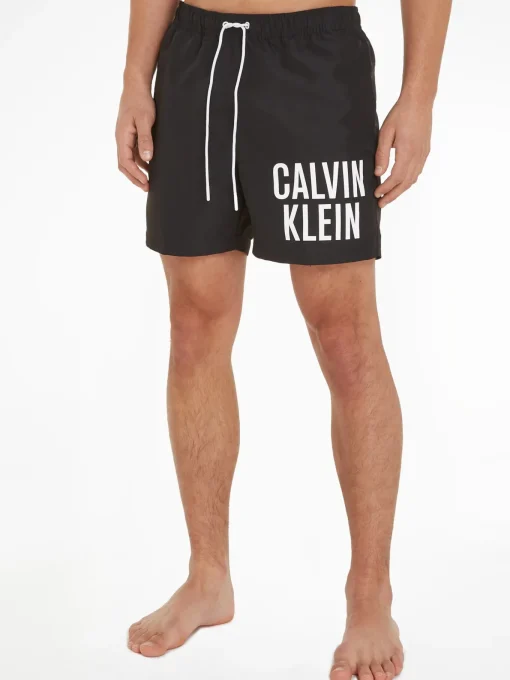 Herren Calvin Klein Medium Badeshorts mit Tunnelzug