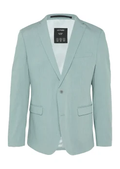 Herren s.Oliver BLACK LABEL Meliertes Sakko aus Stretch-Twill
