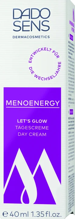 DADO SENS DERMACOSMETICS MENOENERGY LET‘S GLOW TAGESCREME