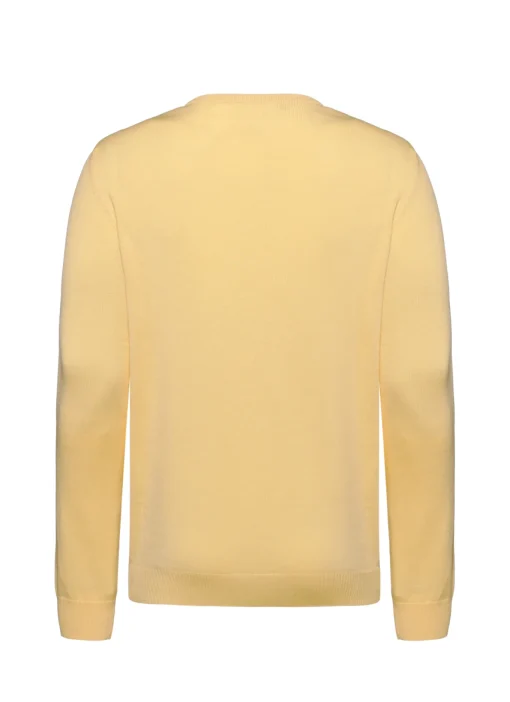 Herren MAERZ Muenchen Merino V-Neck Pullover Klassik