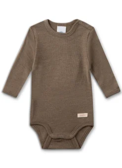 Kinder Sanetta Merinowolle-Seide Body Unisex