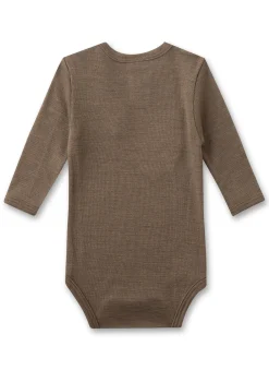 Kinder Sanetta Merinowolle-Seide Body Unisex