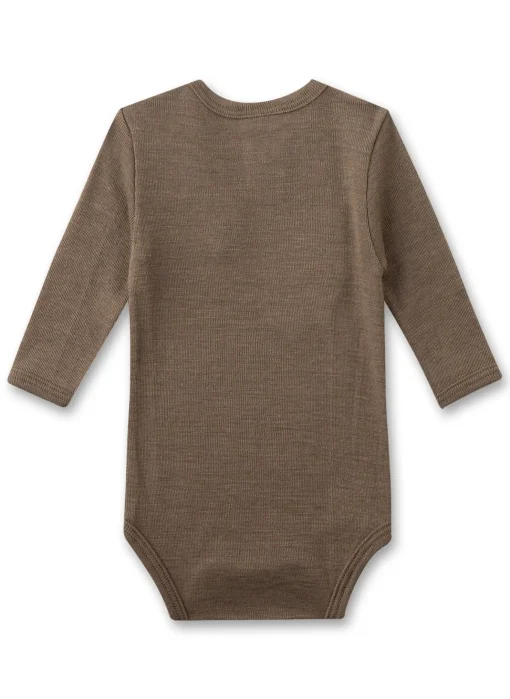 Kinder Sanetta Merinowolle-Seide Body Unisex