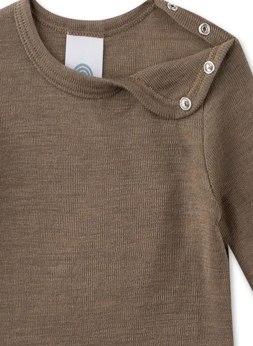 Kinder Sanetta Merinowolle-Seide Body Unisex