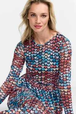 Damen Rich & Royal Meshkleid