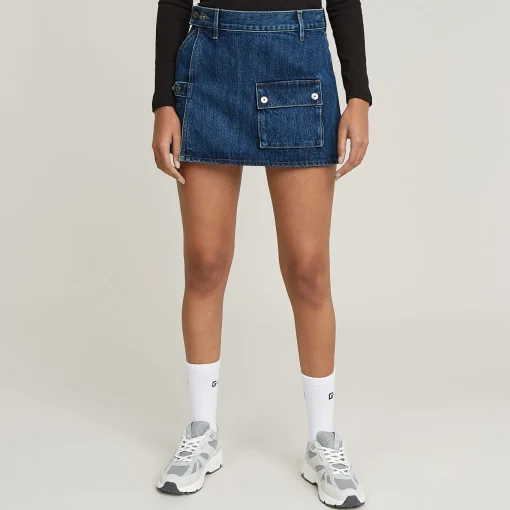 Damen G-Star Micro Denim Skort