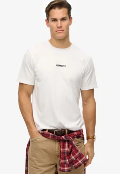 Herren Superdry Micro T-Shirt mit Logo
