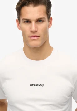 Herren Superdry Micro T-Shirt mit Logo