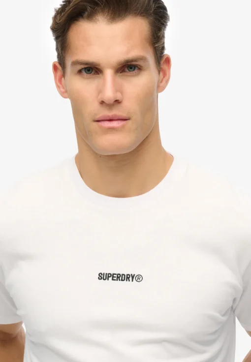 Herren Superdry Micro T-Shirt mit Logo