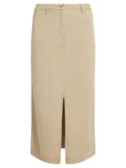 Damen Tommy Hilfiger Midi Rock