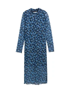 Damen Tom Tailor Denim Midikleid