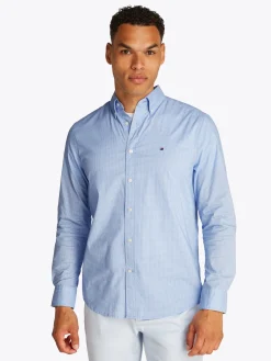 Herren Tommy Hilfiger Mini Print Hemd
