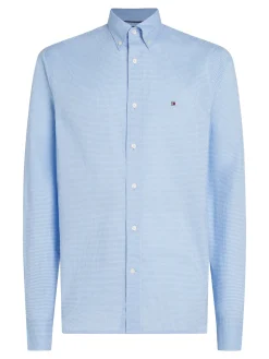 Herren Tommy Hilfiger Mini Print Hemd