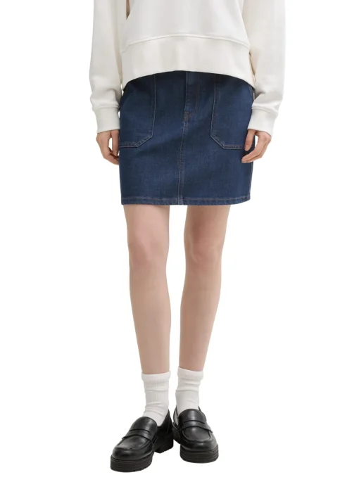 Damen Tom Tailor Denim Mini-Jeansrock