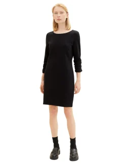 Damen Tom Tailor Denim Mini-Kleid mit 3/4 Arm