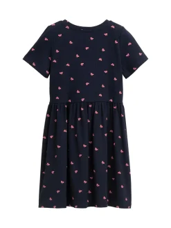 Kinder Tom Tailor Denim Mini-Kleid mit Muster