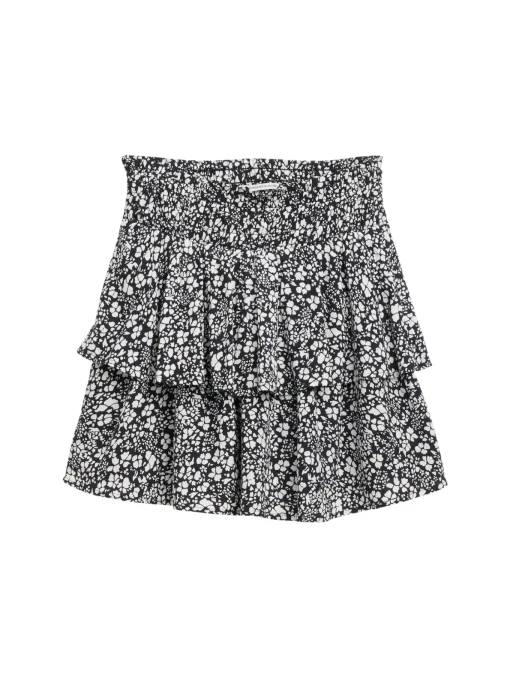 Kinder Tom Tailor Denim Mini-Rock mit Blumenmuster