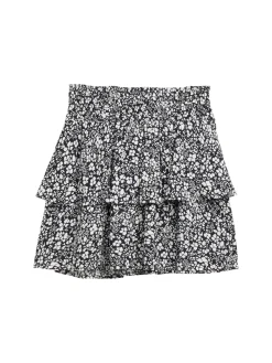 Kinder Tom Tailor Denim Mini-Rock mit Blumenmuster