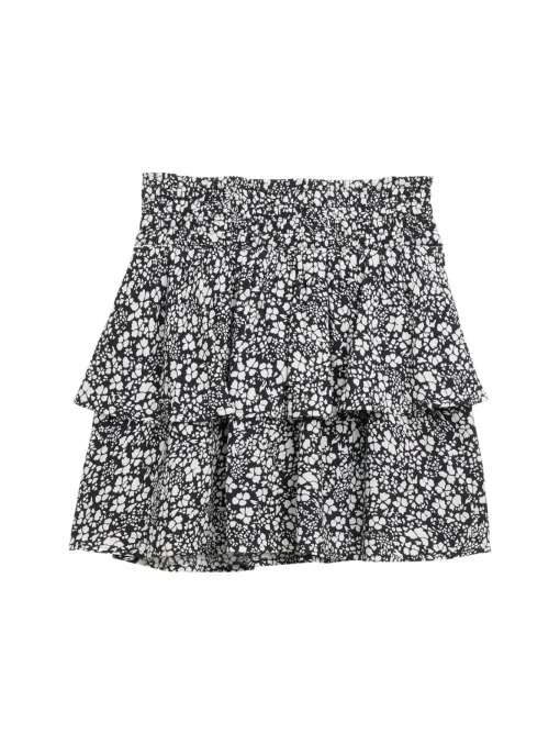 Kinder Tom Tailor Denim Mini-Rock mit Blumenmuster