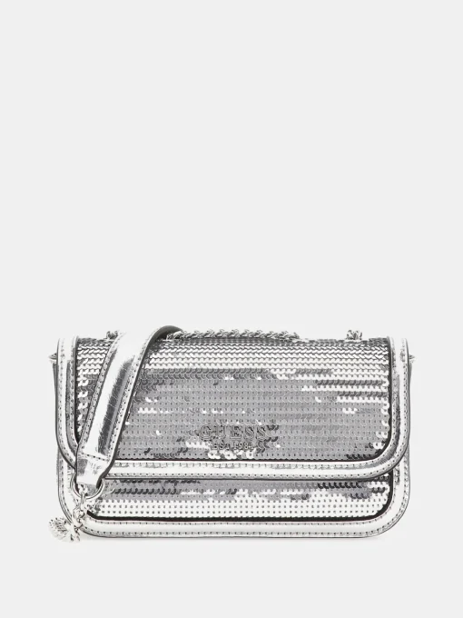 Damen GUESS Mini-Umhängetasche mit Pailletten