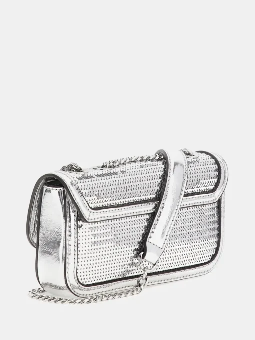 Damen GUESS Mini-Umhängetasche mit Pailletten
