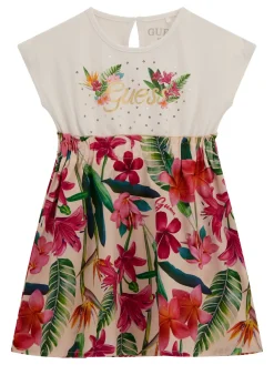 Kinder GUESS Mischgewebe Kleid