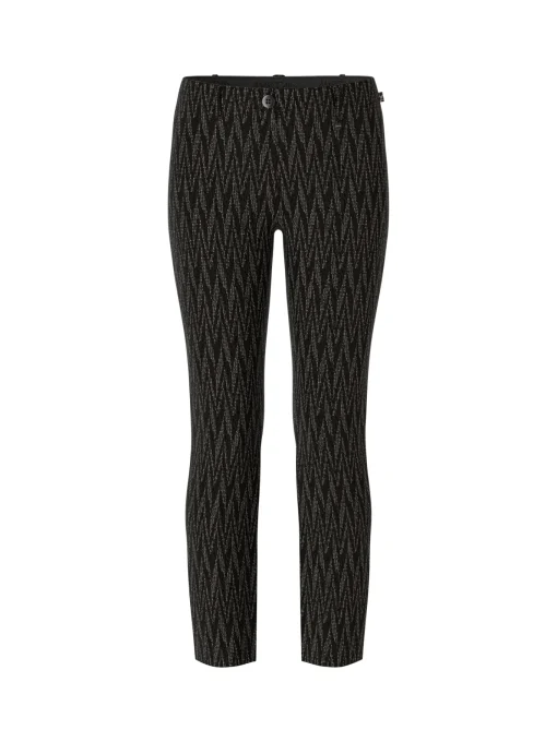 Damen Marc Cain Modell SYDNEY - Hose mit Zackenmuster