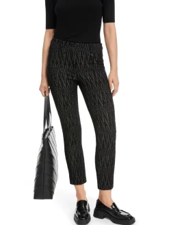 Damen Marc Cain Modell SYDNEY - Hose mit Zackenmuster