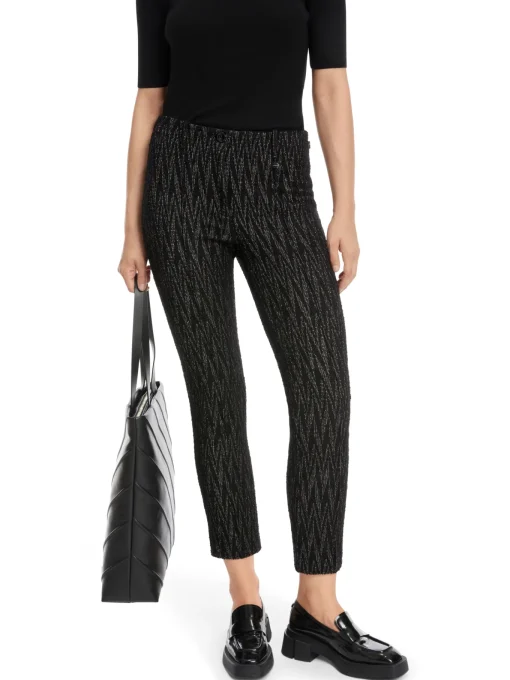 Damen Marc Cain Modell SYDNEY - Hose mit Zackenmuster