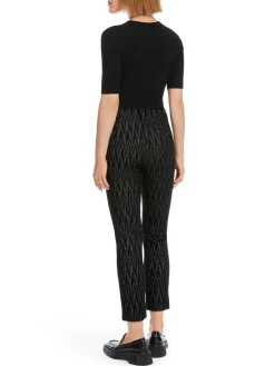 Damen Marc Cain Modell SYDNEY - Hose mit Zackenmuster
